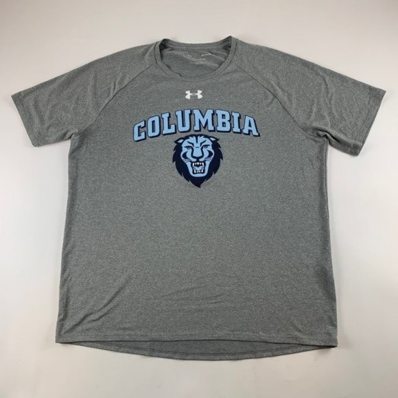 Under Armour Other - Columbia Lions NCAA Gray Under Armour Tech Tee Athletic Shirt